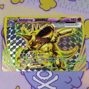 Pokemon Nidoking BREAK Card
